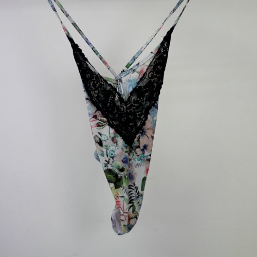 HTM21 AK06 Šareni jednodijelni kupaći kosim