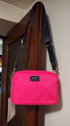 Mandarina Duck fluo pink torbica  novo