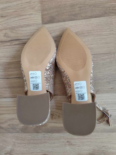 Asos roze šljokičaste cipele NOVO