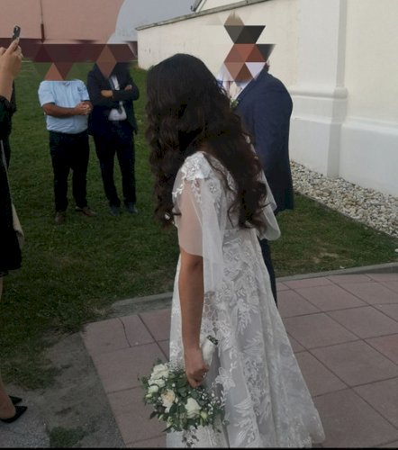 Romantična vjenčanica s čipkom