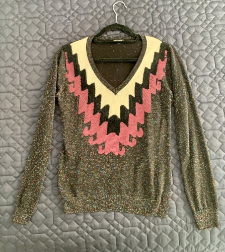 Šljokičasta Desigual majca dugih rukava XS