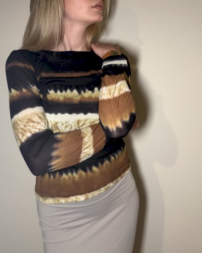 Vintage mrežasta majica