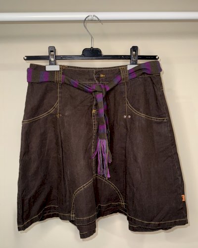 Object smeđa traper suknja