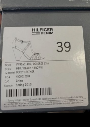 Tommy Hilfinger vel 39 