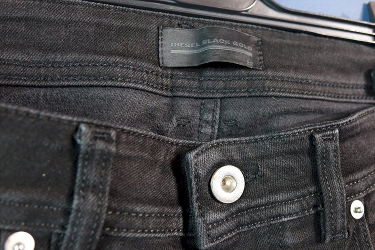 Crne Diesel Black Gold skinny traperice