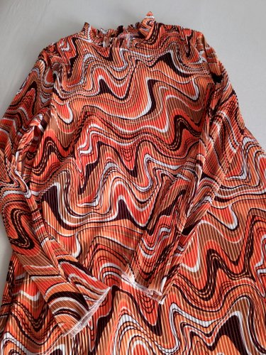 Shein duga plisirana haljina