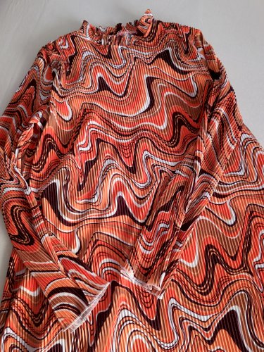 Shein duga plisirana haljina