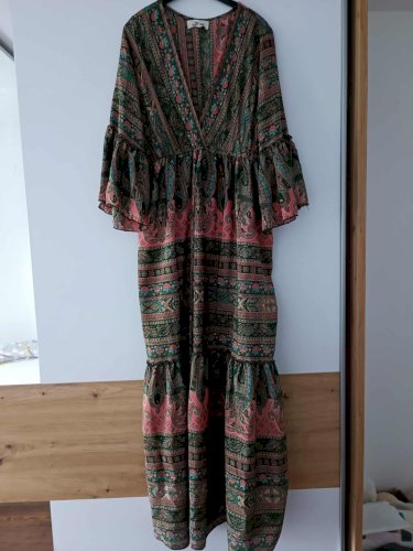 Boho dugačka ljetna haljina