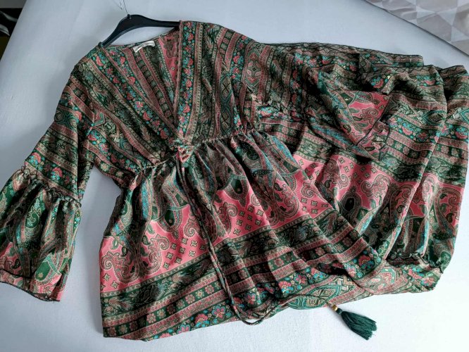 Boho dugačka ljetna haljina