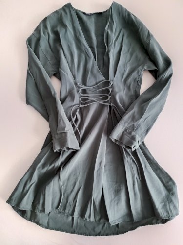 Zara maslinasta mini haljina