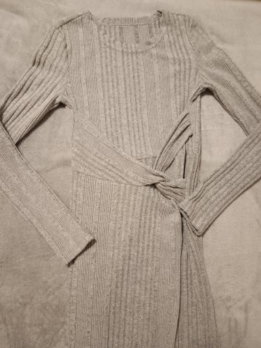 Shein siva midi haljina