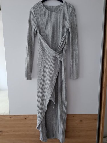 Shein siva midi haljina