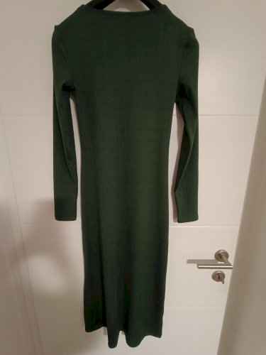 Stradivarius zelena midi haljina