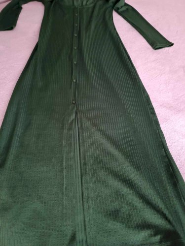 Stradivarius zelena midi haljina