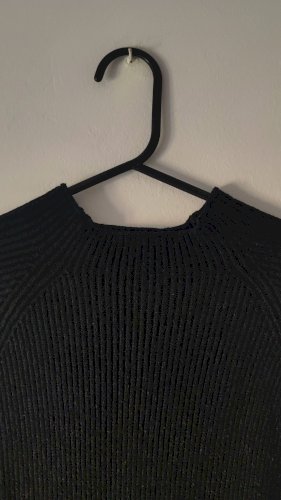 Zimska štrikana haljina s ovratnikom M 