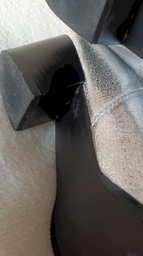 Kaubojske metalizirane čizme br38 24cm do koljena