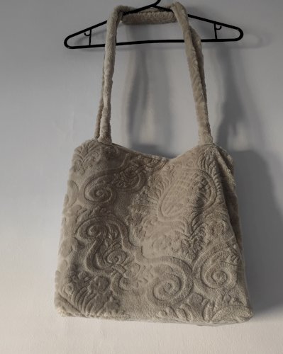 Torba ženska pliš ručni rad