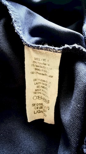 Čipkasta haljina Mystic S