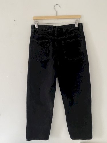 Bershka Crne Traper Hlace 40