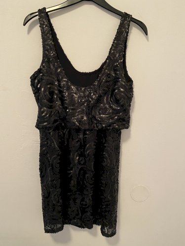 Mango haljina sa šljokicama S