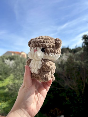 Ručno heklana plišana vidrica