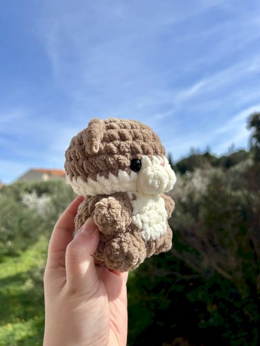 Ručno heklana plišana vidrica