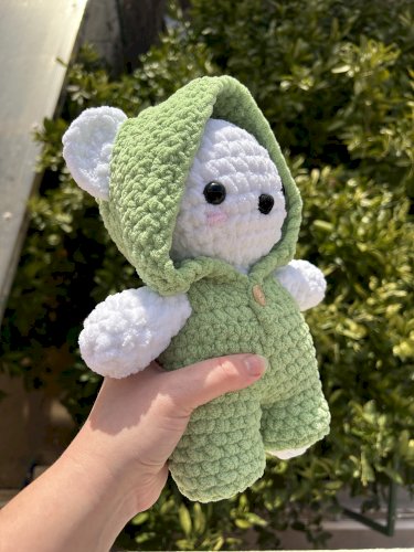 Ručno heklani plišani medo