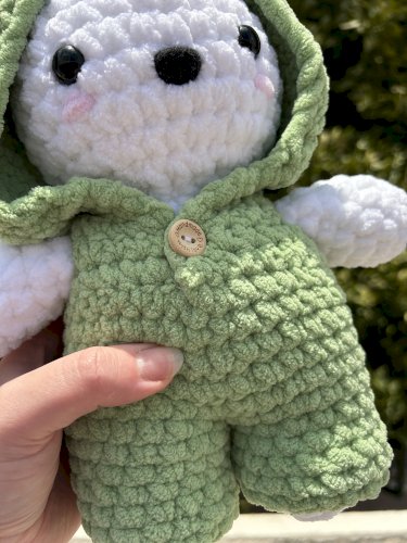 Ručno heklani plišani medo