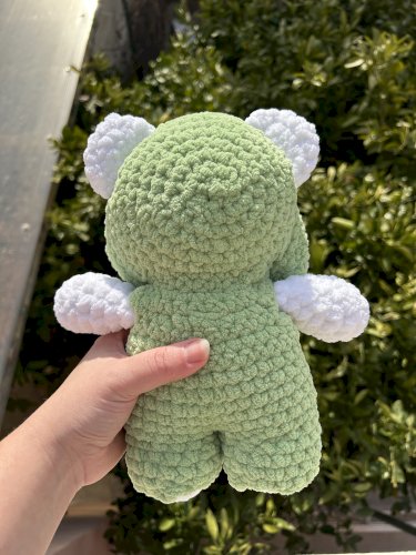 Ručno heklani plišani medo