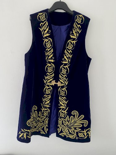 Baršunasti Prsluk Vintage Oversize 