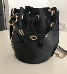 Manoukian Paris KOŻA bucket mala