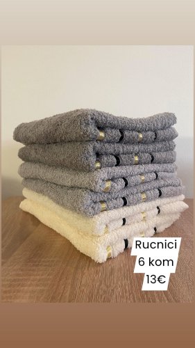 Rucnici 6 kom