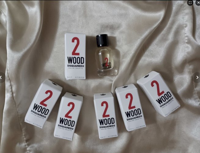 Dsquared2 Wood 2 EdT 5x5ml Mini 
