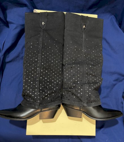 Čizme Replay sa Swarovski cirkonima