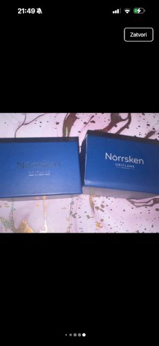 NOVO Oriflame Norrsken luksuzni set nakita  Prsten 19 i Ogrlica Citrin  Žuti kvarc