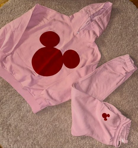 Disney mickey mouse minnie mouse komplet zenska trenirka 