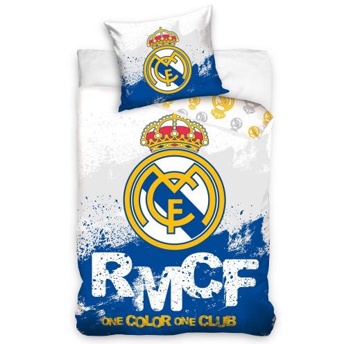 BedTex Bavlnené obliečky Real Madrid RMFC, 160 x 200 cm, 70 x 80 cm BedTex Bavlnené obliečky Real Madrid RMFC, 160 x 200 cm, 70 x 80 cm
