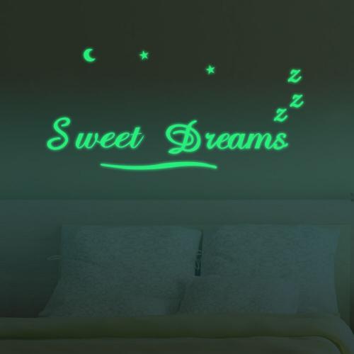 Walplus Svietiaca samolepka na stenu Sweet dreams