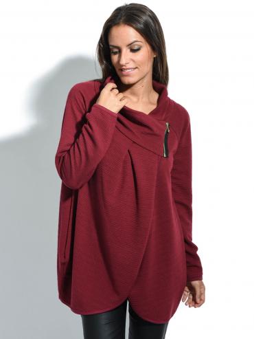 Déesse Parisienne Dámske sako CAROLINA BORDEAUX