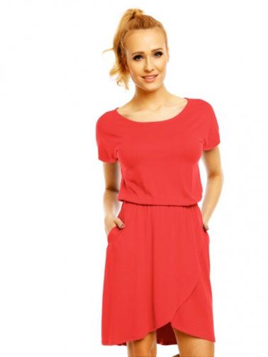 Lental Dámske šaty DRESS GRACE 1-4 CORAL