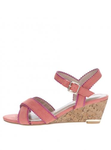 Oranžové sandále v semišovej úprave na platforme Dorothy Perkins Oranžové sandále v semišovej úprave na platforme Dorothy Perkins