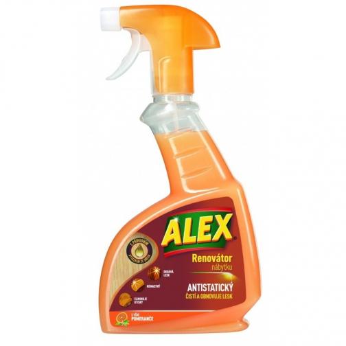 Alex sprej čistič na laminátový a dřevěný nábytek Alex sprej čistič na laminátový a dřevěný nábytek