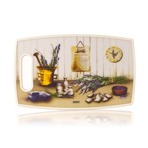 Banquet Krájecí prkénko plastové (36x22 cm LEVANDULE) Banquet Krájecí prkénko plastové (36x22 cm LEVANDULE)