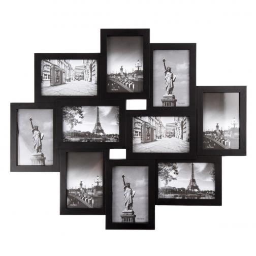 Fotorámeček Sultan na 10 fotografií 10 x 15 cm, černá, 49 x 59 cm Fotorámeček Sultan na 10 fotografií 10 x 15 cm, černá, 49 x 59 cm