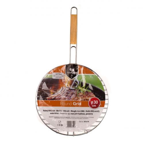5012170 Kulatý BBQ rošt HAPPY GREEN A07530 5012170 Kulatý BBQ rošt HAPPY GREEN A07530