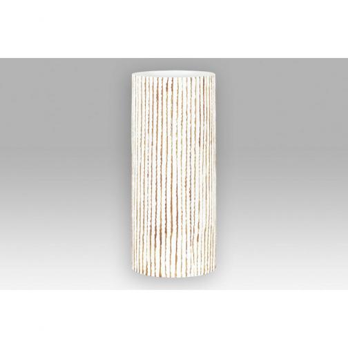 Autonic Polyresinová váza Stripe béžová, 35,5 cm Autonic Polyresinová váza Stripe béžová, 35,5 cm