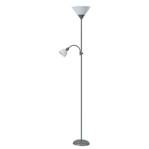 Rabalux 4028 Action stojací lampa, stříbrná Rabalux 4028 Action stojací lampa, stříbrná