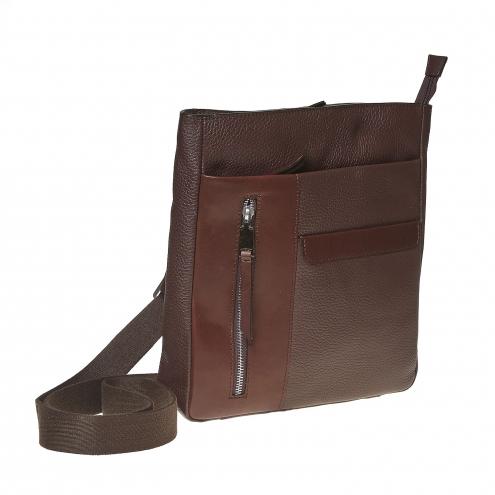Kožená pánská Crossbody taška Kožená pánská Crossbody taška