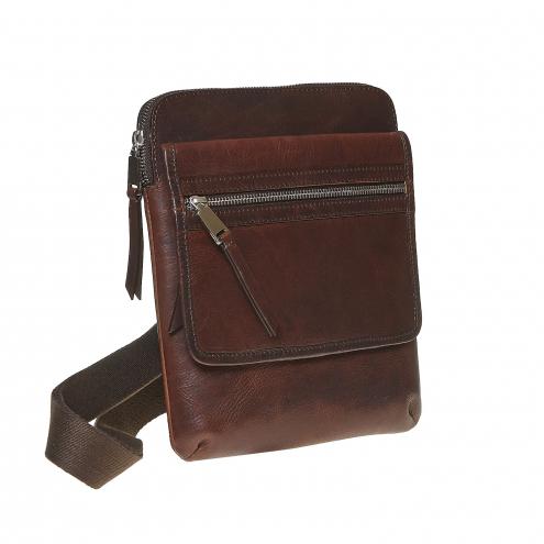 Kožená taška Crossbody Kožená taška Crossbody