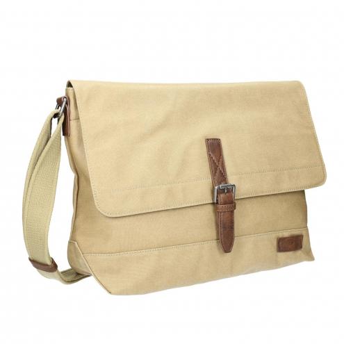 Hnědá Crossbody taška s přezkou Hnědá Crossbody taška s přezkou
